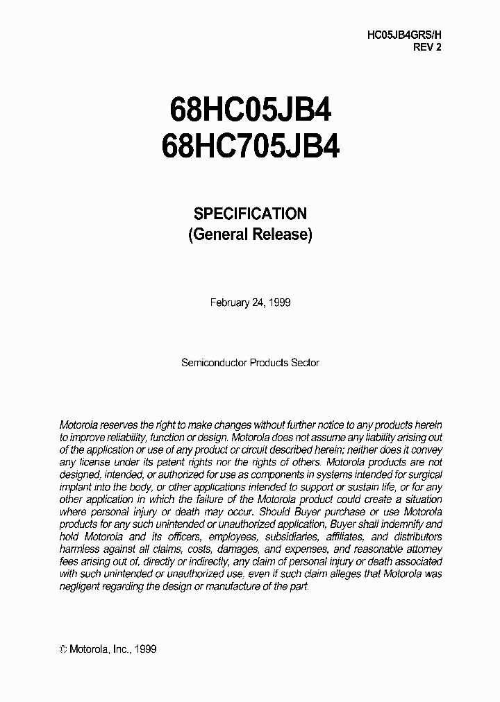 HC05JB4GRSH_1552984.PDF Datasheet