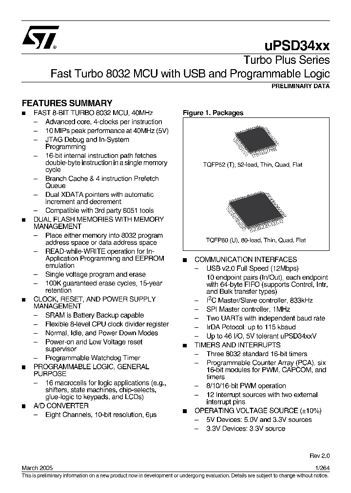 UPSD3423E-40U6T_867336.PDF Datasheet