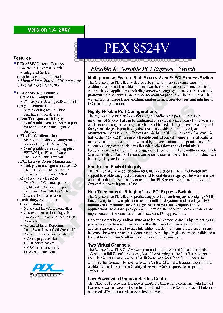 PEX8524VRDK-1_868255.PDF Datasheet