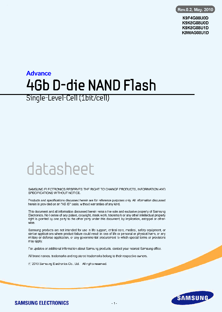 K9F4G08U0D_1548646.PDF Datasheet