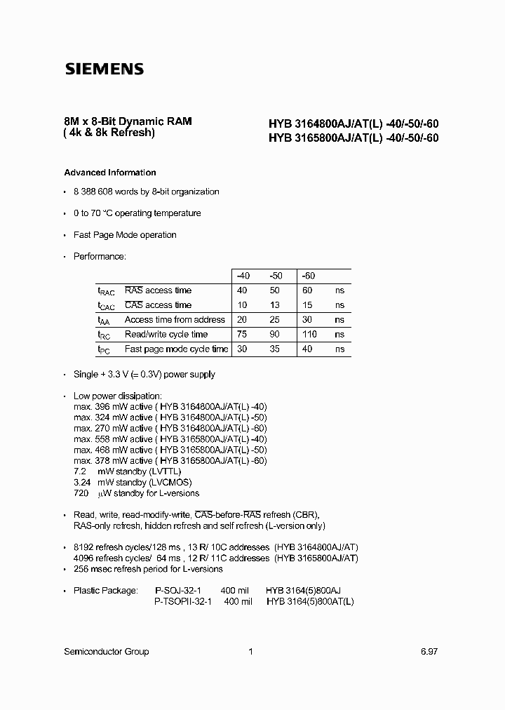HYB31645800ATL_866946.PDF Datasheet