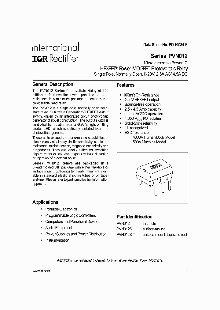 PVN012S_1555242.PDF Datasheet