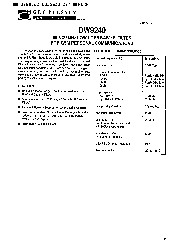 DW9240_871843.PDF Datasheet