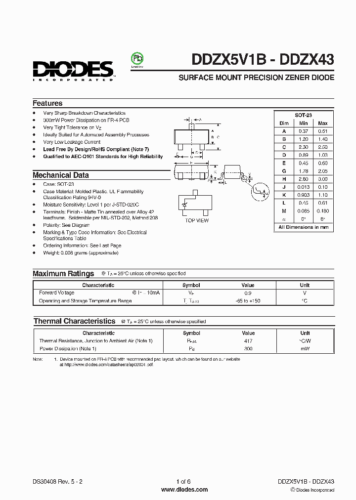 DDZX13B-7_870157.PDF Datasheet