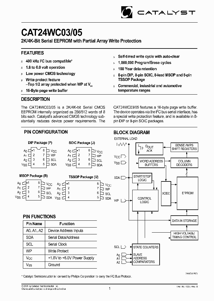 CAT24WC03R-TE13_872107.PDF Datasheet