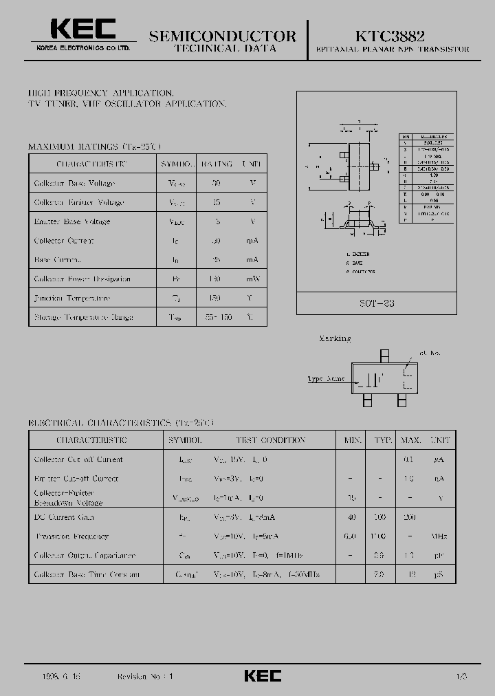 KTC3920_1561024.PDF Datasheet