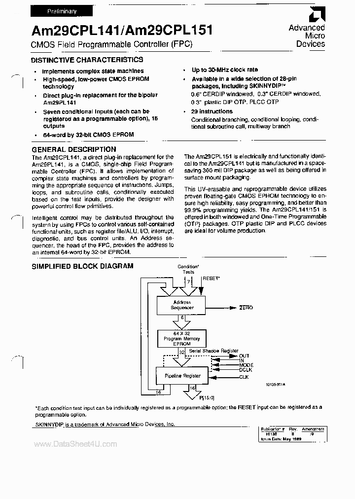 AM29CPL141_1558583.PDF Datasheet