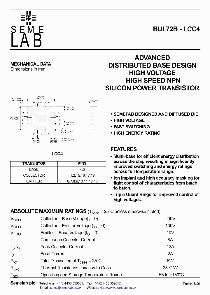 BUL72B-LCC4_874456.PDF Datasheet