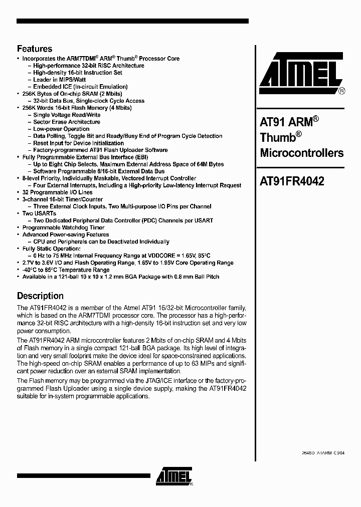 AT91FR4042-CI_873262.PDF Datasheet