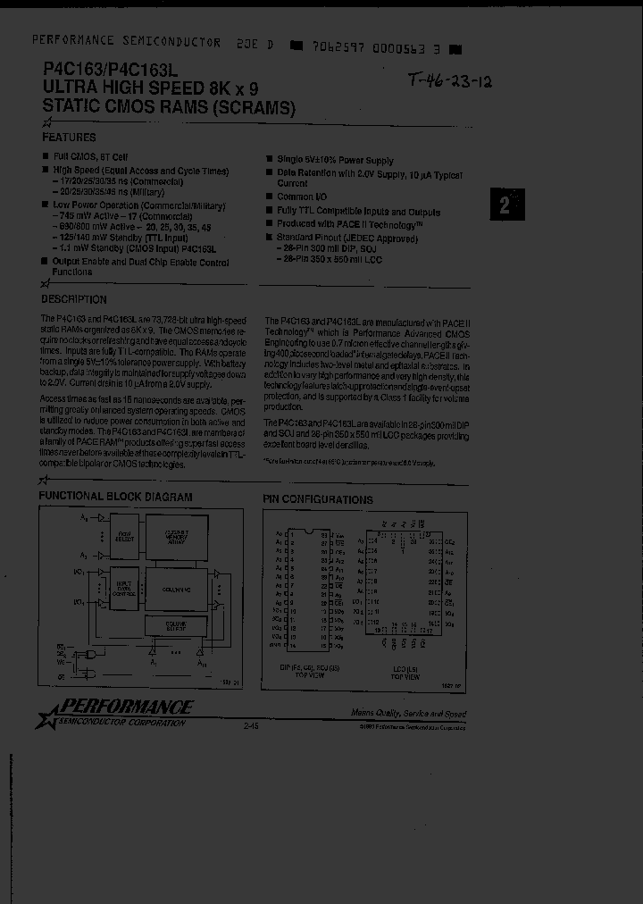 P4C163L-30PC_876125.PDF Datasheet