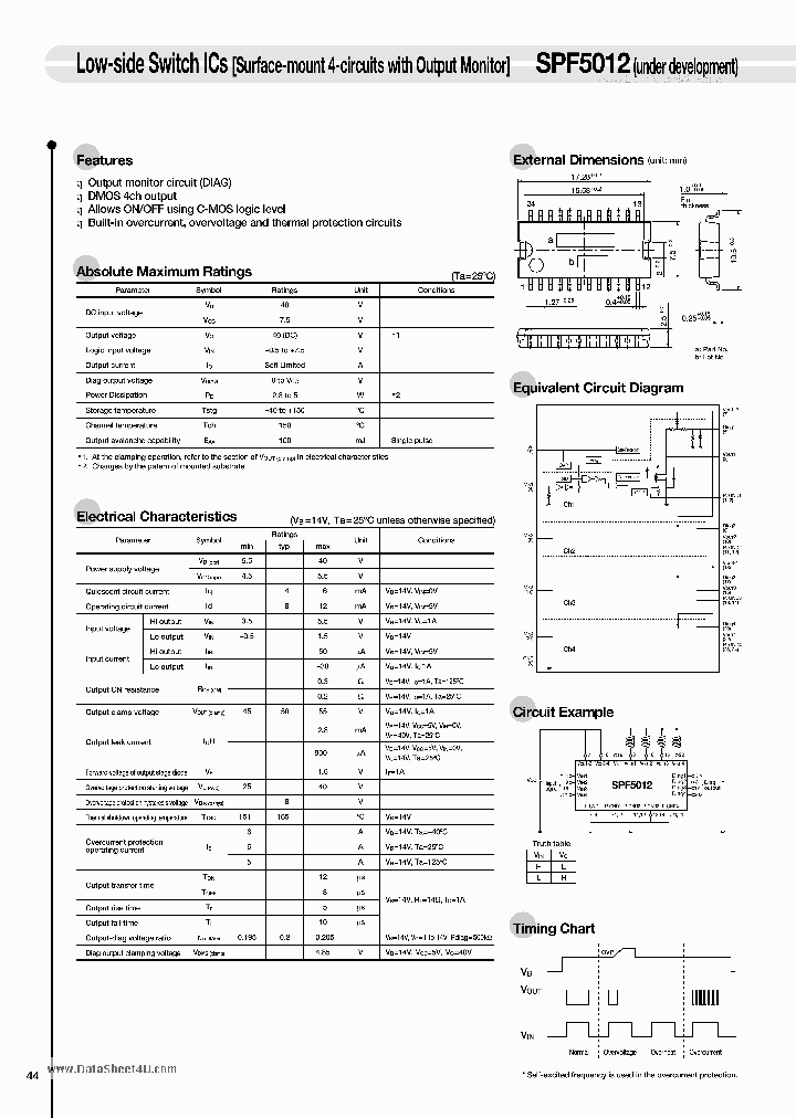 SPF5012_1560607.PDF Datasheet