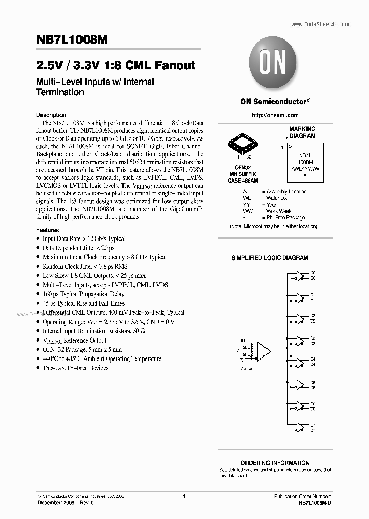 NB7L1008M_1562170.PDF Datasheet