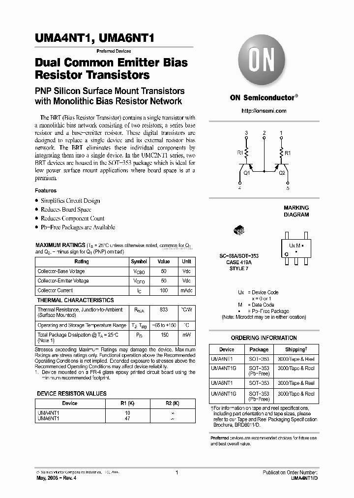 UMA6NT1_1562701.PDF Datasheet