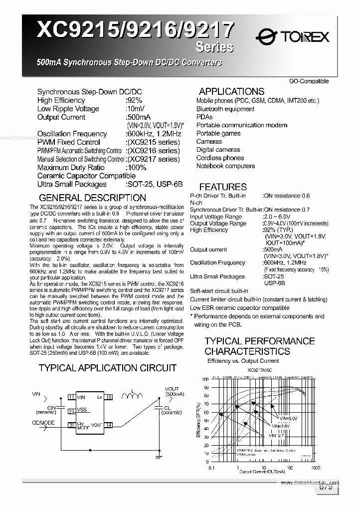 XC9216_1562808.PDF Datasheet