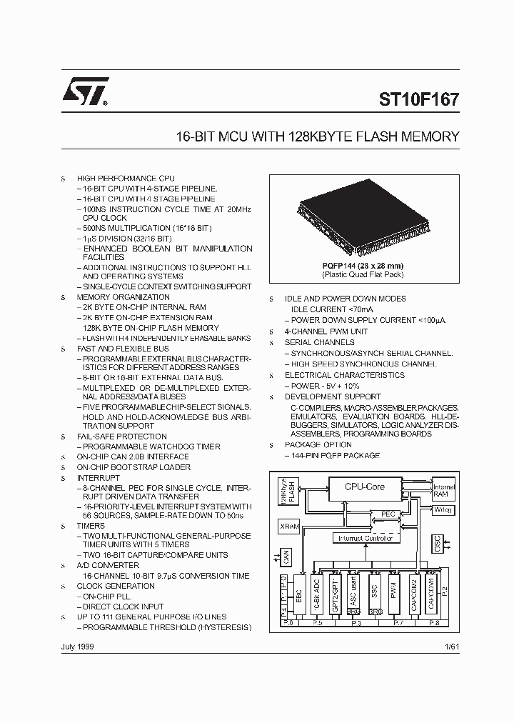 ST10F167_1567017.PDF Datasheet