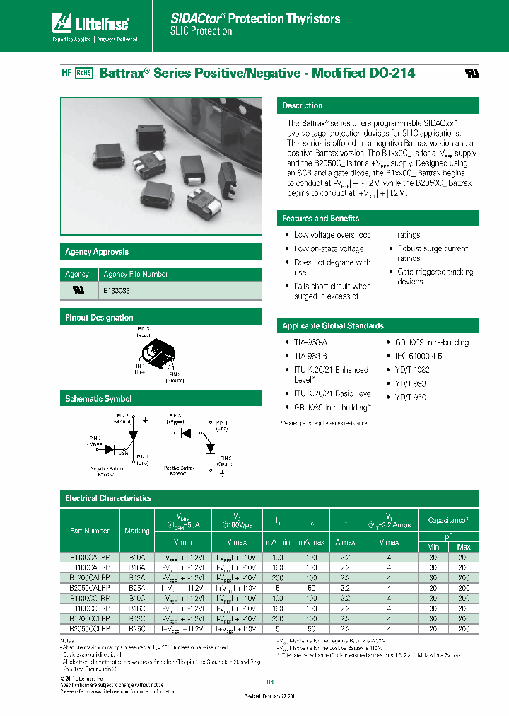 B1100CCLRP_1570770.PDF Datasheet