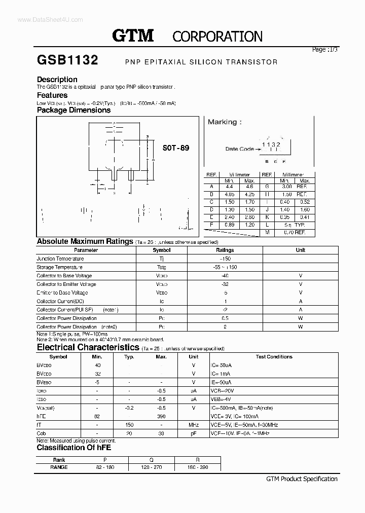 GSB1132_1558694.PDF Datasheet