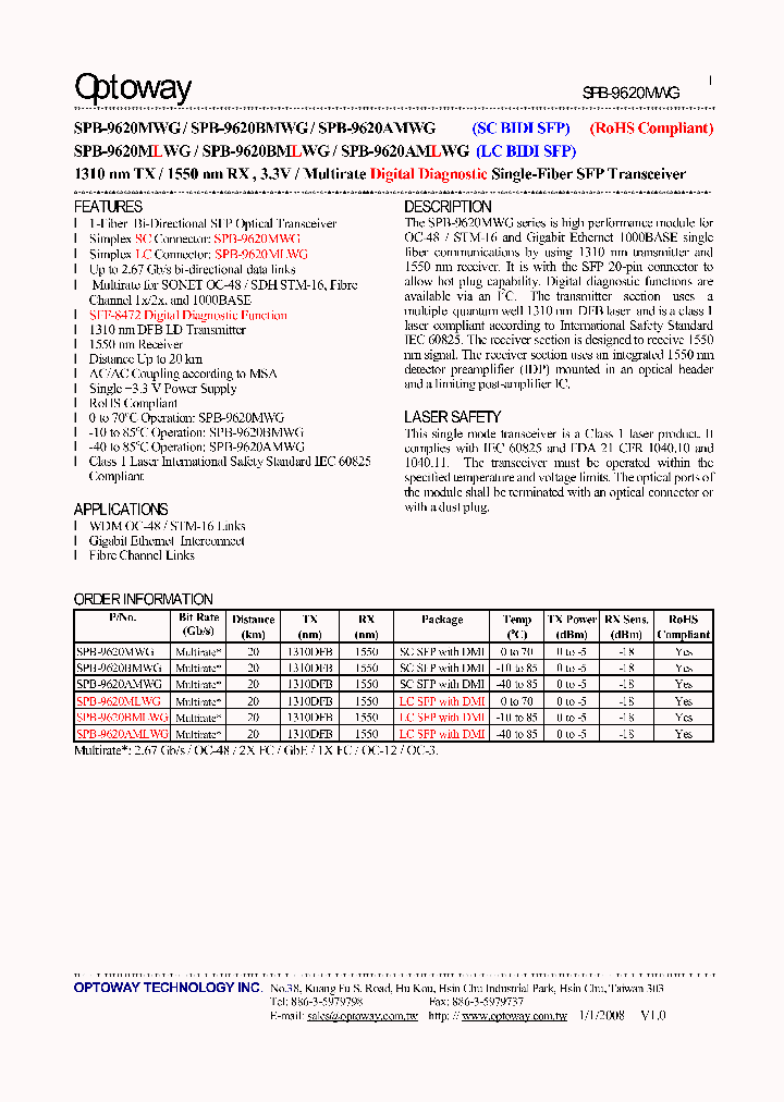 SPB-9620AMWG_1571871.PDF Datasheet