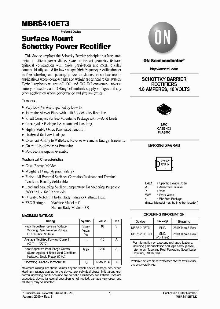 MBRS410ET3G_1572194.PDF Datasheet