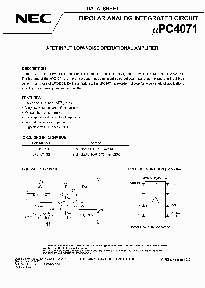 UPC4071G2-E1_1573745.PDF Datasheet