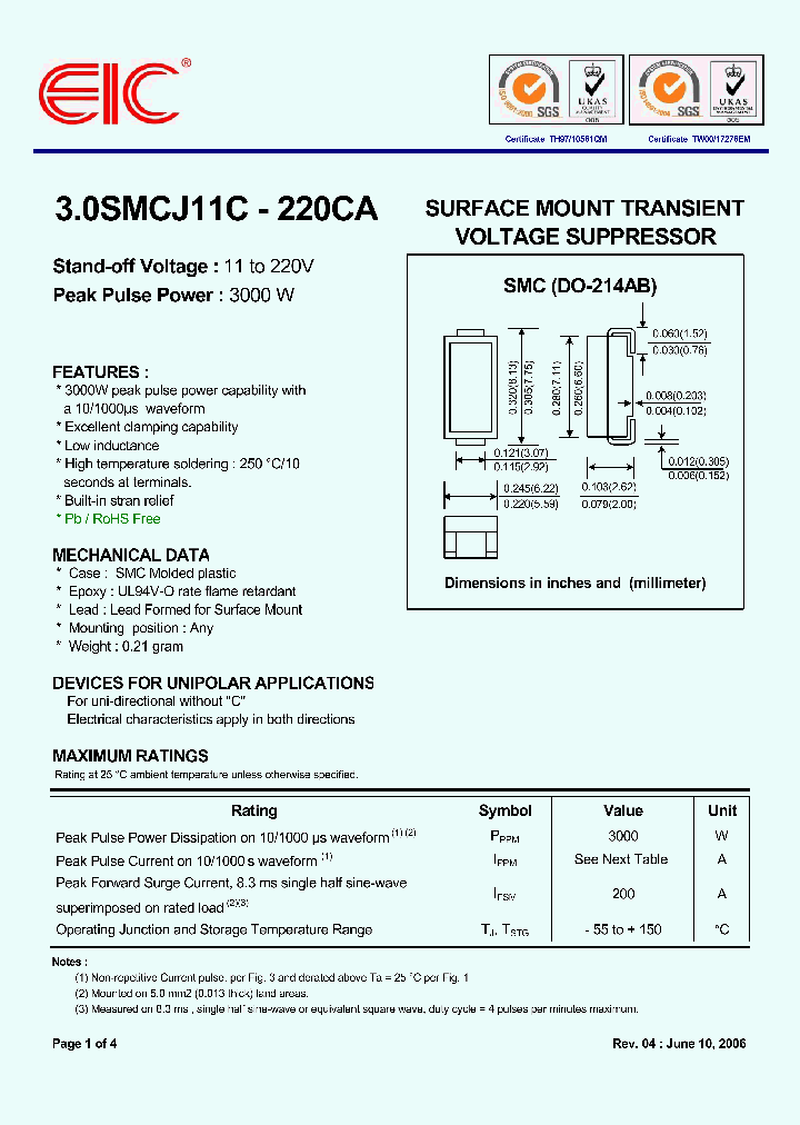 30SMCJ100C_1575470.PDF Datasheet