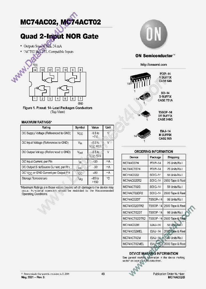 MC74AC02_1569192.PDF Datasheet