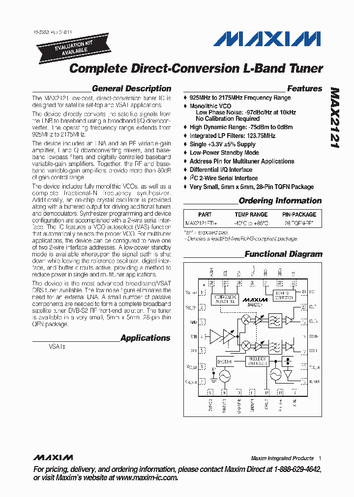 MAX2121_1578057.PDF Datasheet
