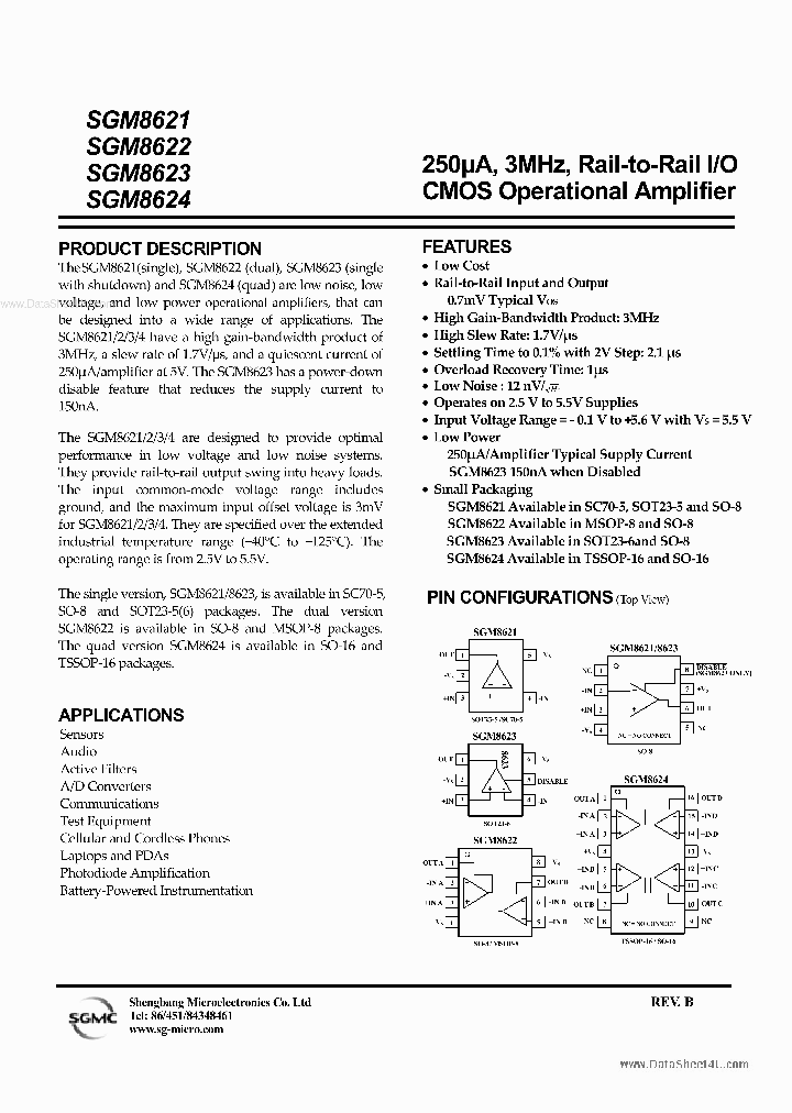 SGM8622_1570463.PDF Datasheet