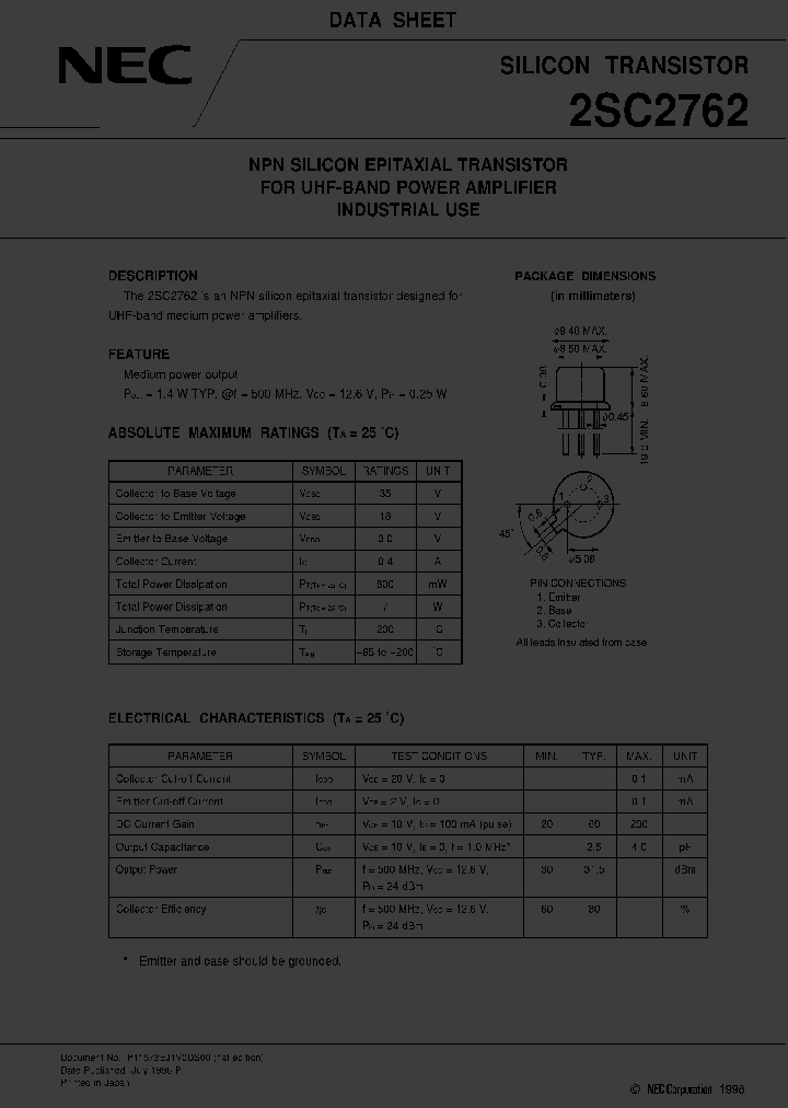 C2762_1555956.PDF Datasheet