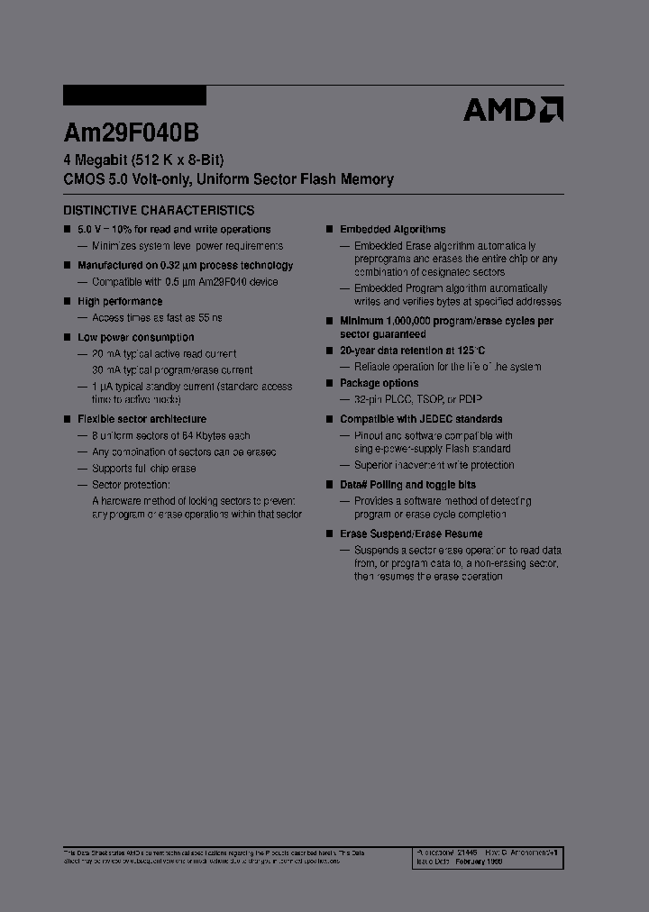 AM29F040B120PC_876049.PDF Datasheet
