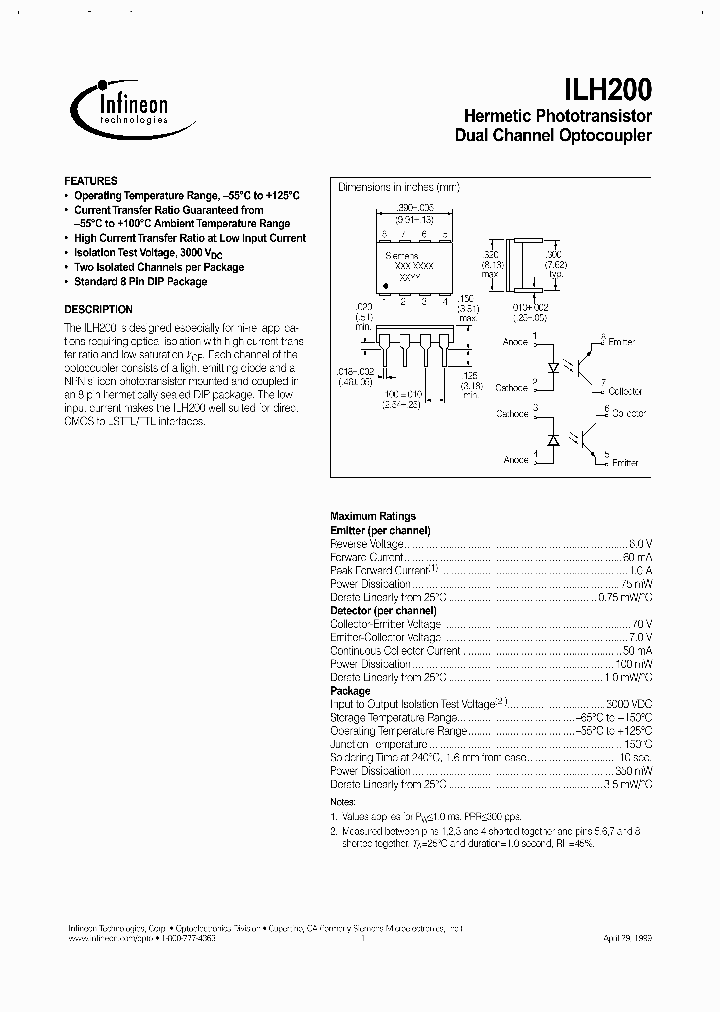 ILH200_1581292.PDF Datasheet