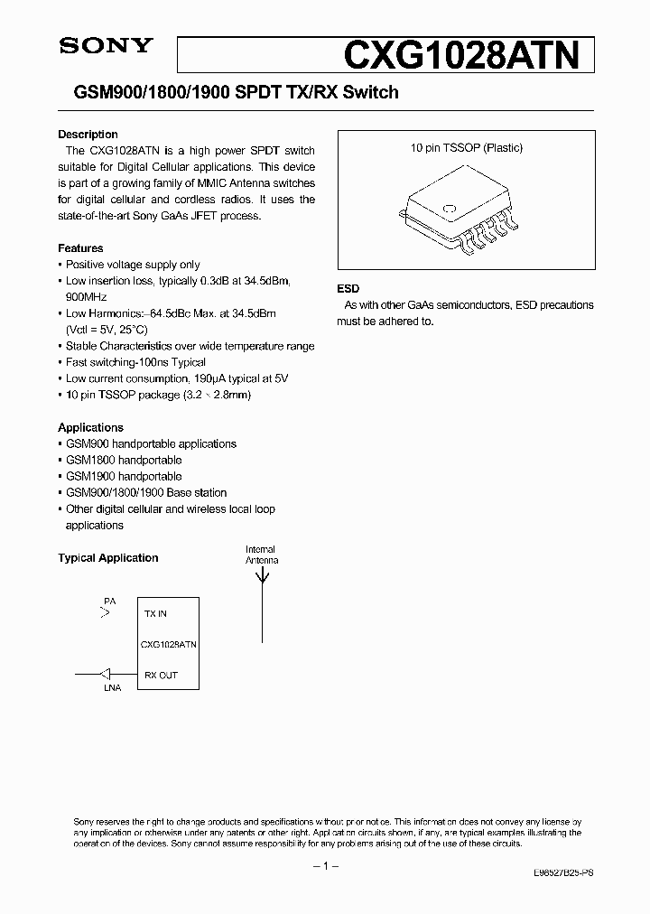 CXG1028ATN_1581165.PDF Datasheet