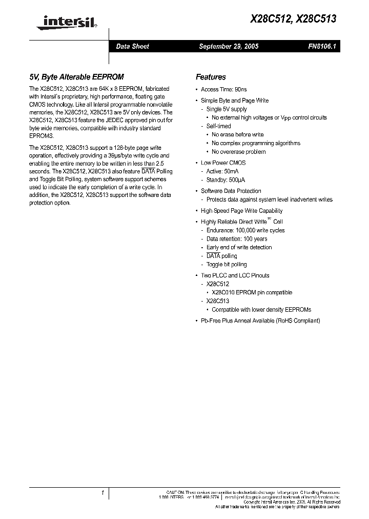 X28C512D-15_880830.PDF Datasheet