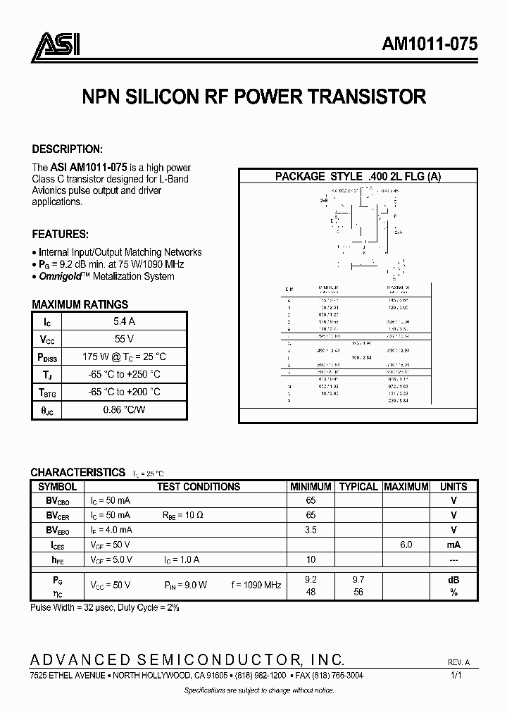 AM1011-075_1579853.PDF Datasheet