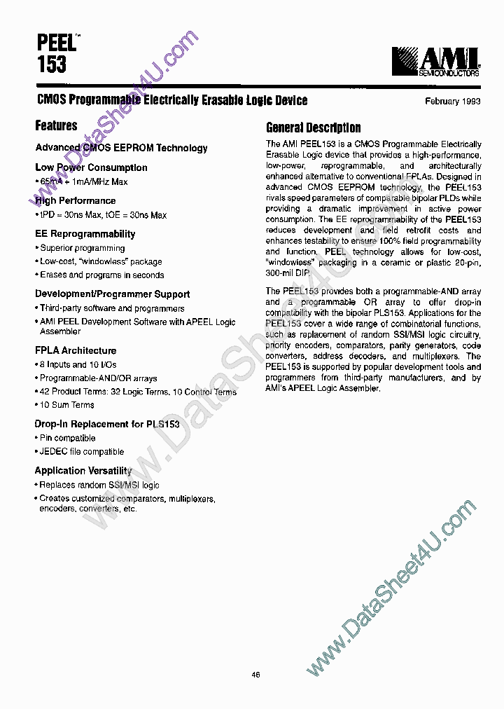 PEEL153_1564797.PDF Datasheet