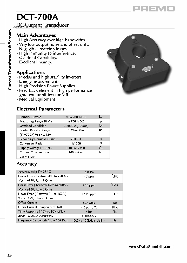 DCT-700A_1575777.PDF Datasheet