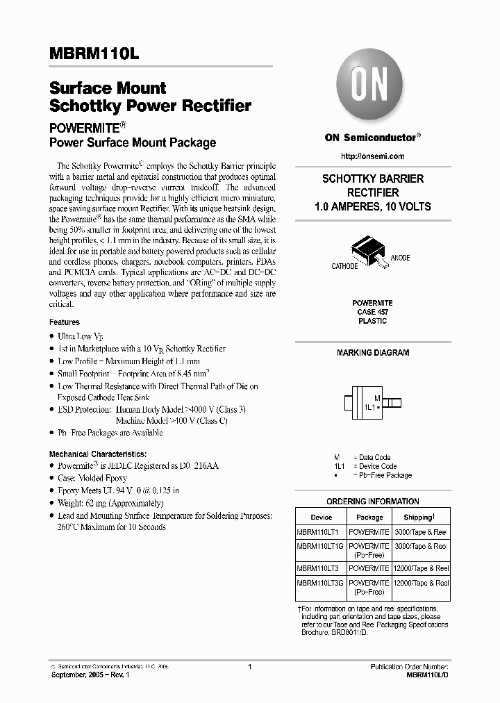 MBRM110LT1G_1581998.PDF Datasheet