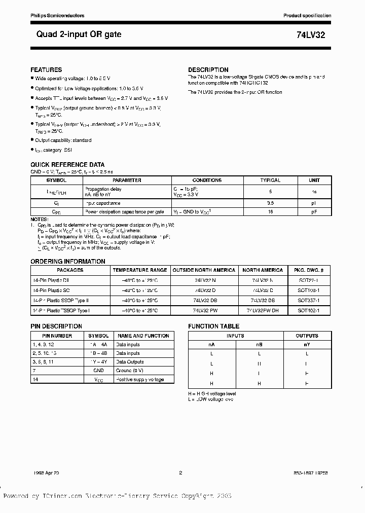 74LV32D-T_880774.PDF Datasheet