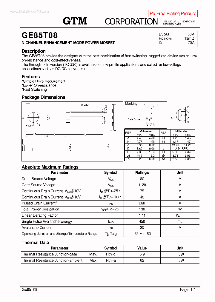 GE85T08_1577758.PDF Datasheet