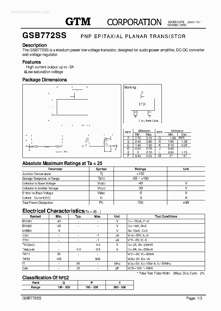 GSB772SS_1578413.PDF Datasheet
