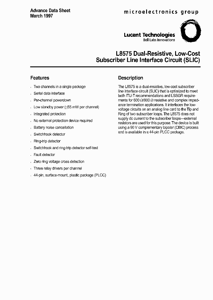 L8575_888686.PDF Datasheet