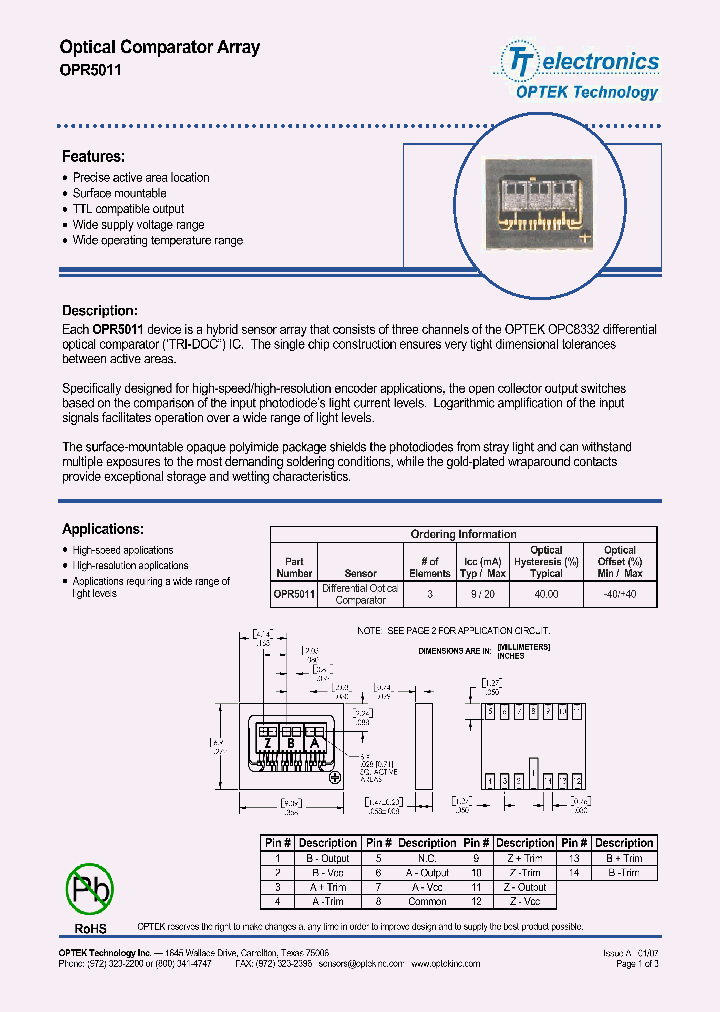 OPR501107_1584964.PDF Datasheet