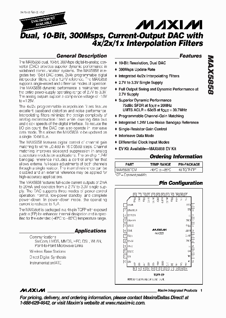 MAX5858_885864.PDF Datasheet