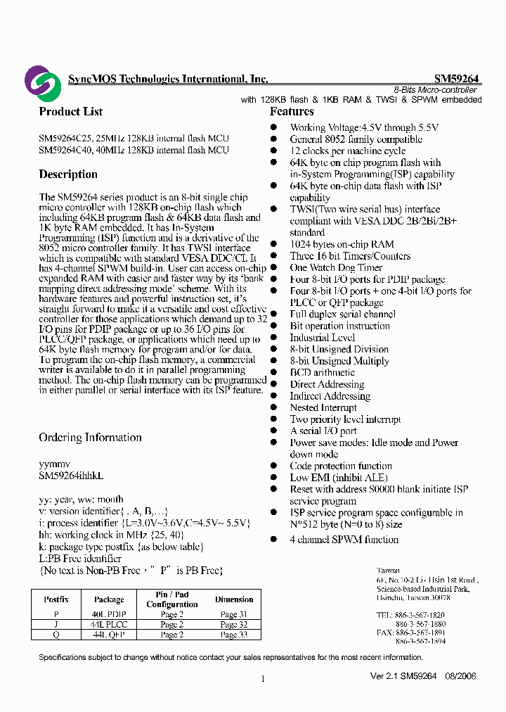 SM59264C40_905337.PDF Datasheet