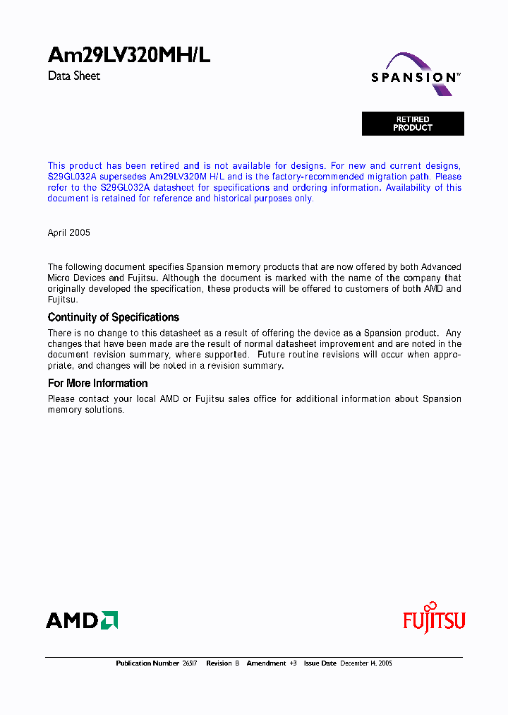 AM29LV320MH120REF_1587237.PDF Datasheet