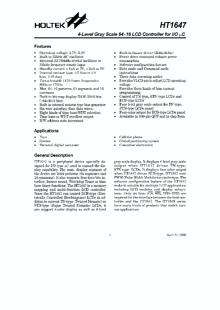 HT1647_888844.PDF Datasheet