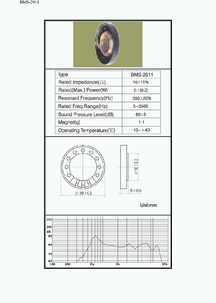 BMS-2911_912064.PDF Datasheet