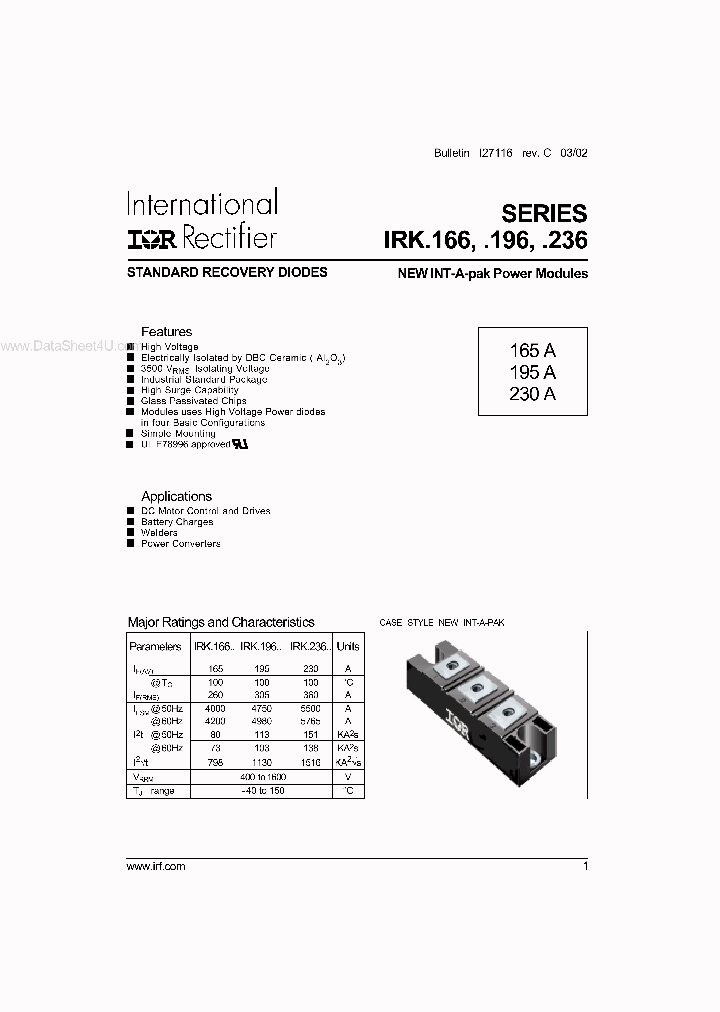 IRK166_1581953.PDF Datasheet