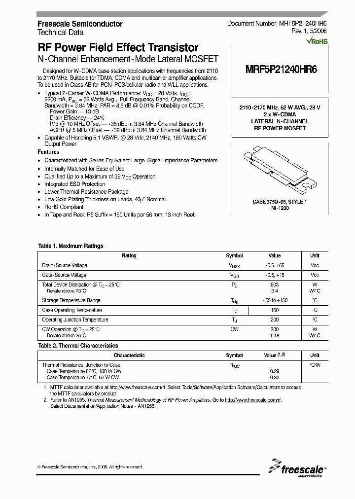 MRF5P21240HR6_1587043.PDF Datasheet