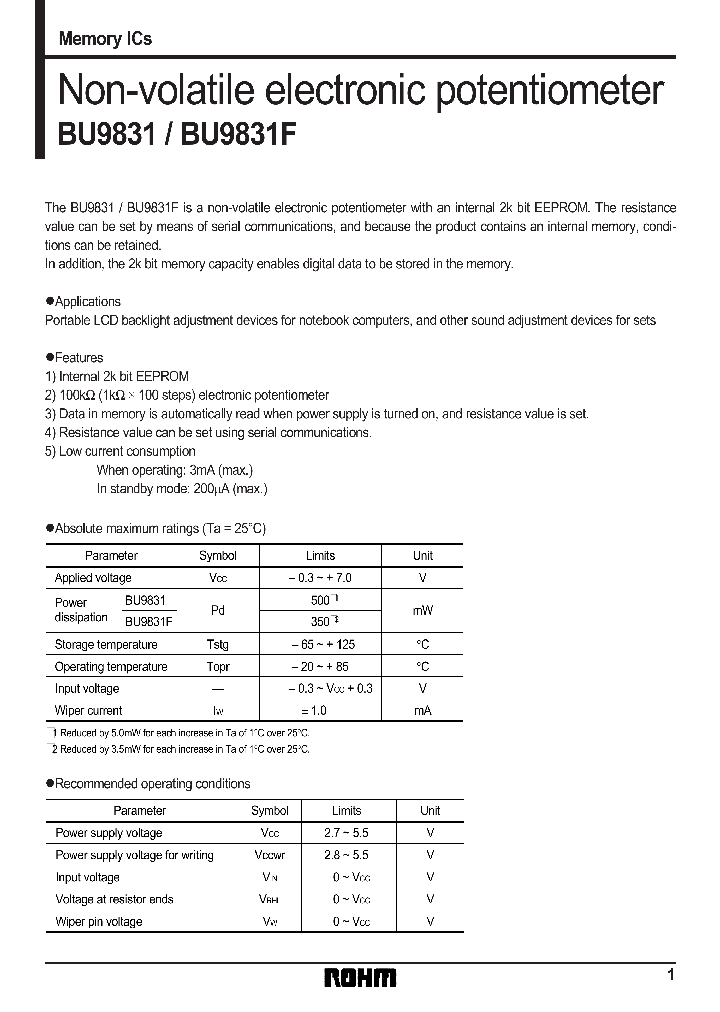 BU9831_912208.PDF Datasheet